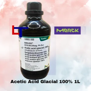 Asam Asetat Glasial 100% Anhydrous EMSURE® ACS, ISO, Reag. Ph Eur 1 L