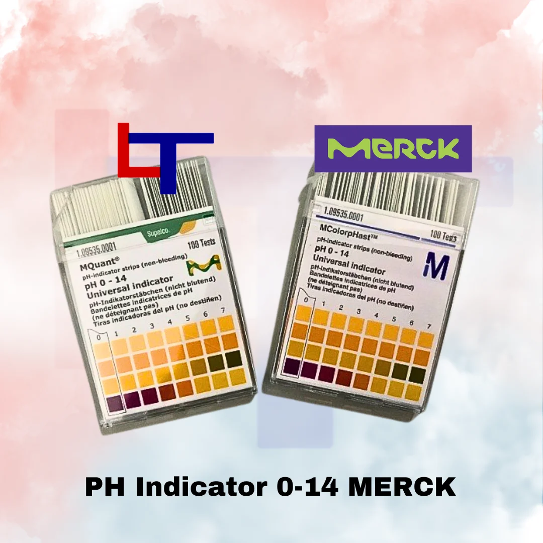 MColorpHast™ pH-Indicator Strips pH 0–14, 100 Tests