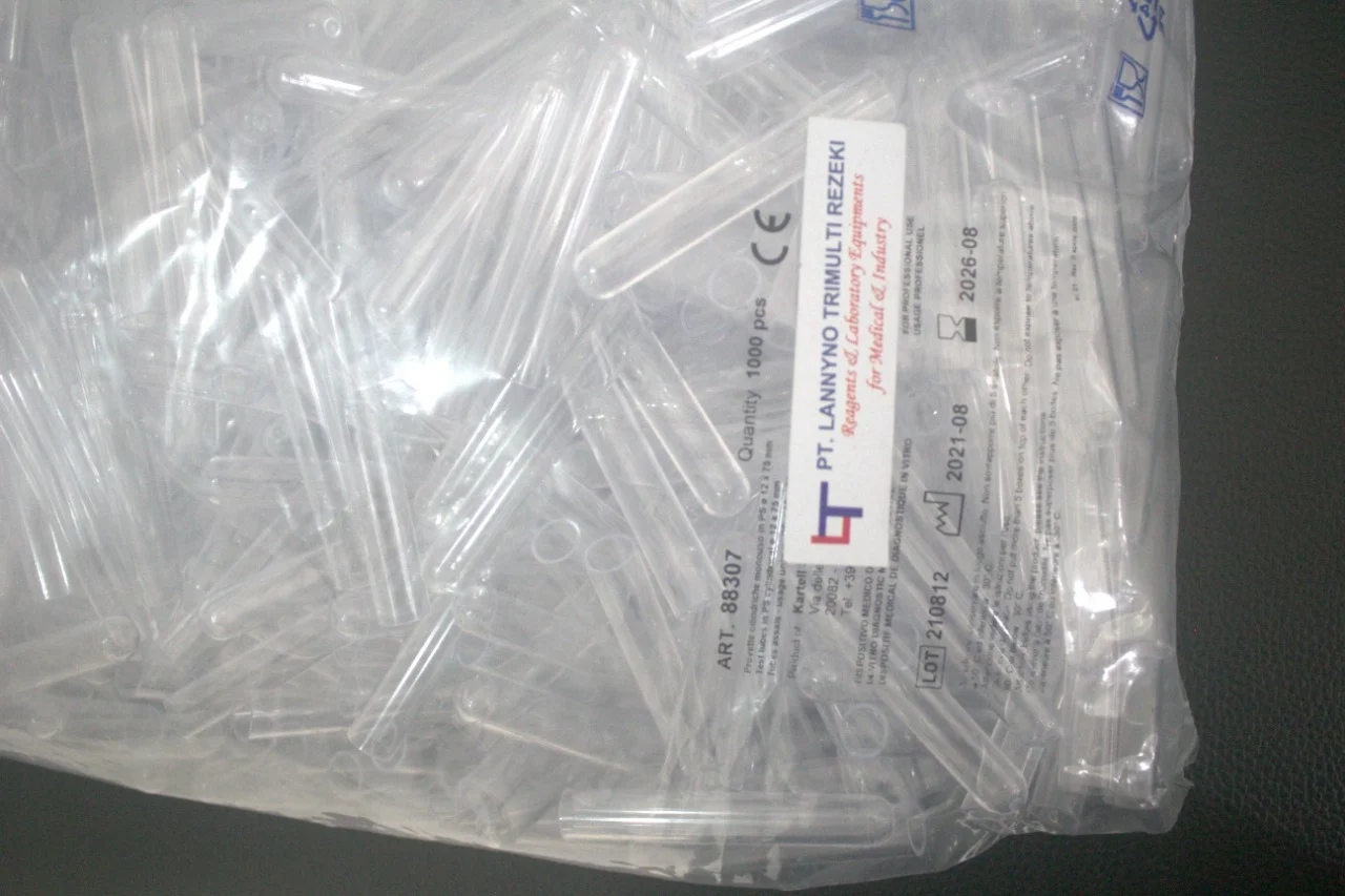 Polystyrene Tube 12 x 75 mm